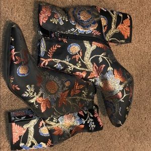 Floral Booties